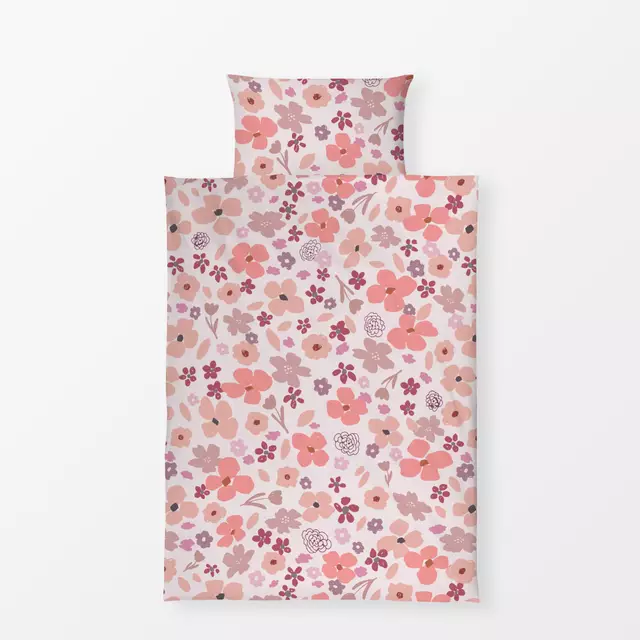 Bettwäsche Blumen Flowers Marie Pink