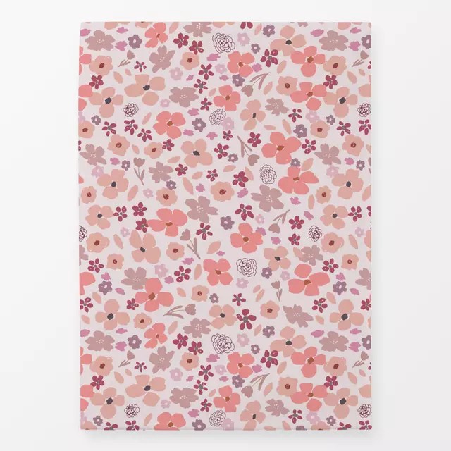 Geschirrtuch Blumen Flowers Marie Pink