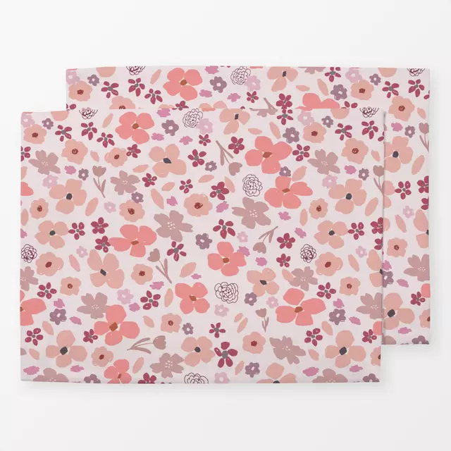 Tischset Blumen Flowers Marie Pink