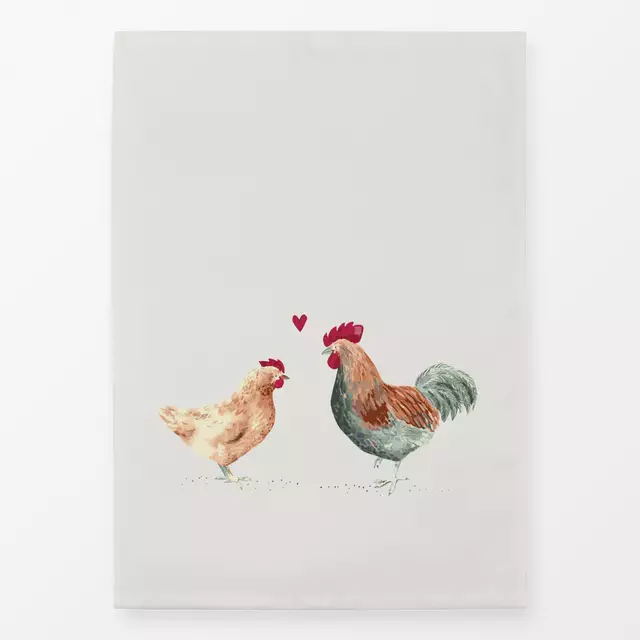 Geschirrtuch Chicken Love