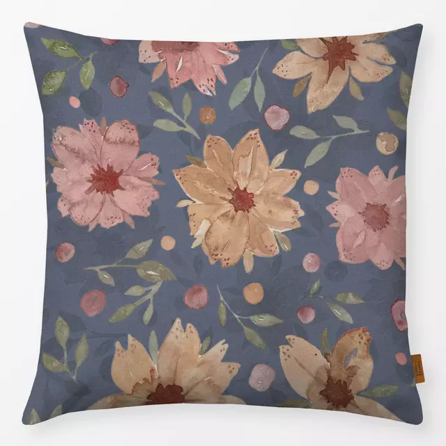 Kissen Rustic watercolour florals