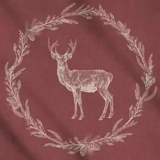 Meterware Nordic Deer wreath II