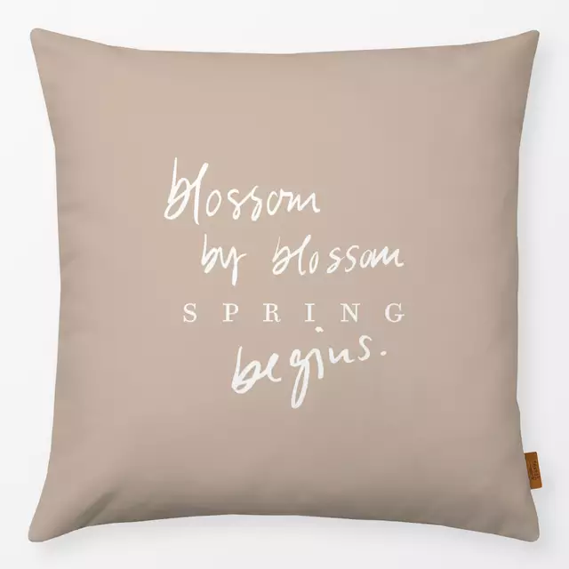 Kissen Blossom quote