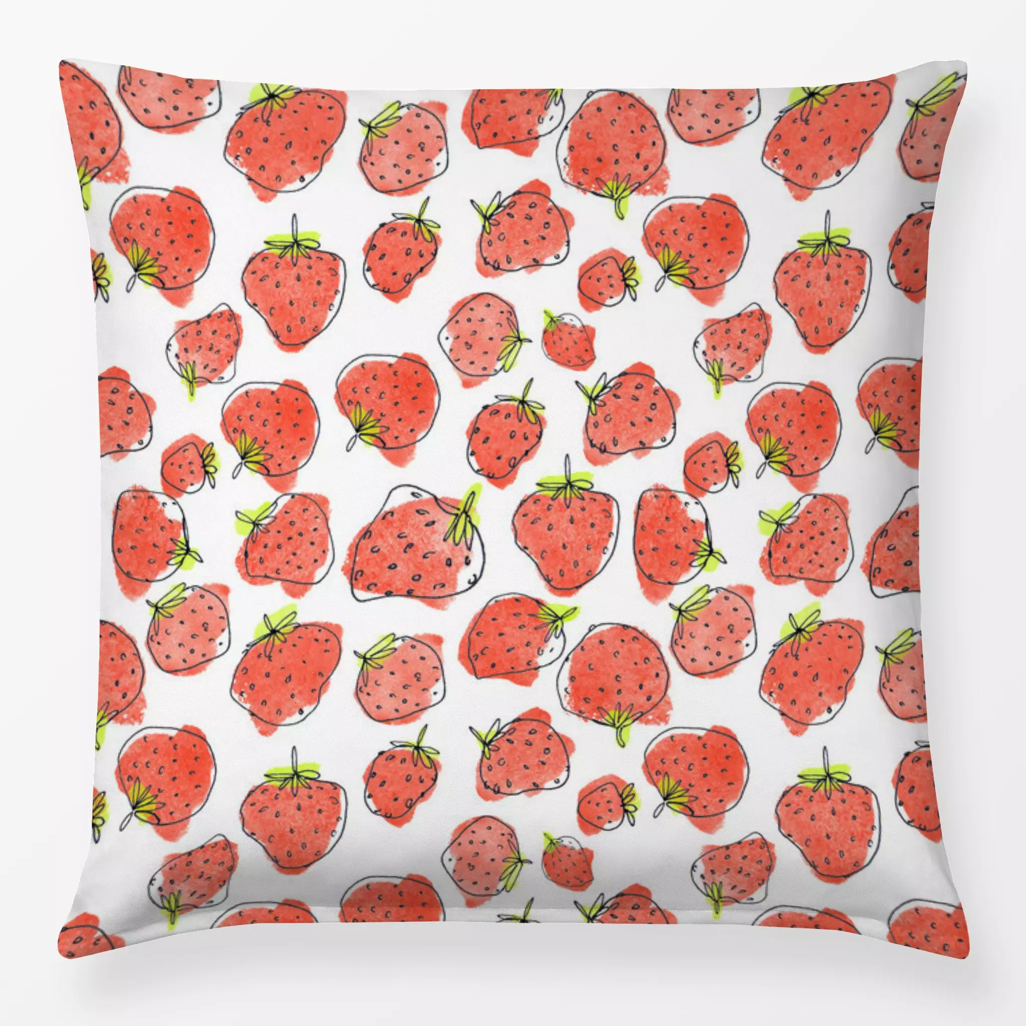 Bettwäsche Erdbeeren Muster Erdbeeren Muster
