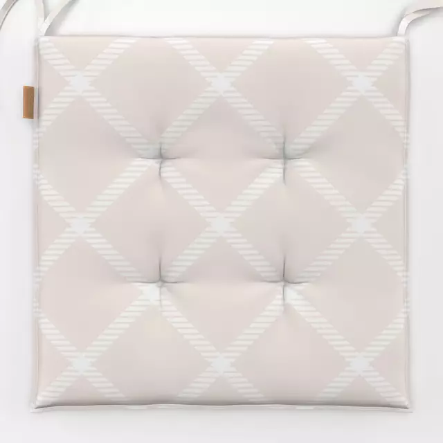 Sitzkissen Blush Sommer Karo