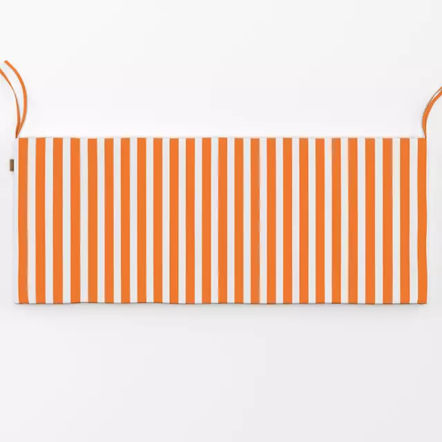 Bankauflage Bold Stripes sunrise orange