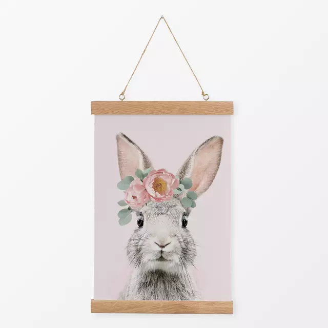 Textilposter Bunny