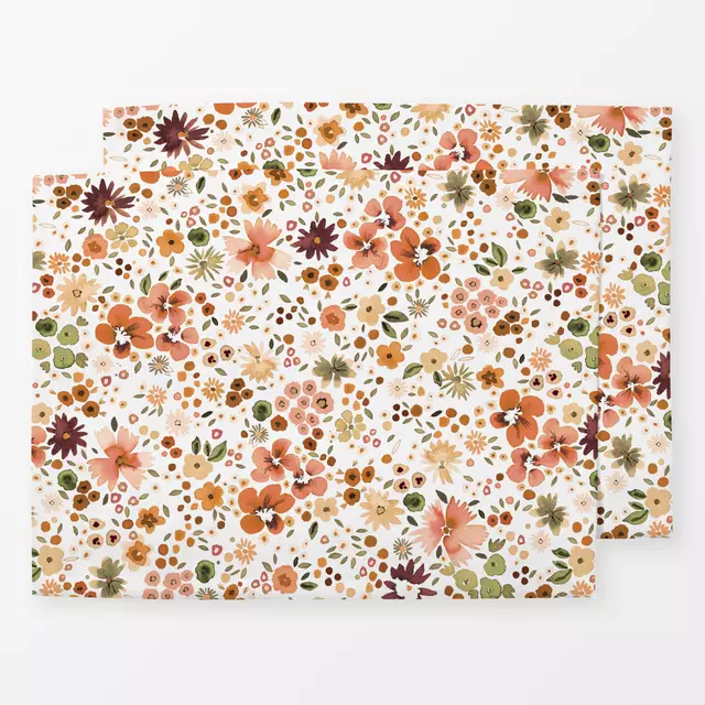 Tischset Ditsy Autumn Floral
