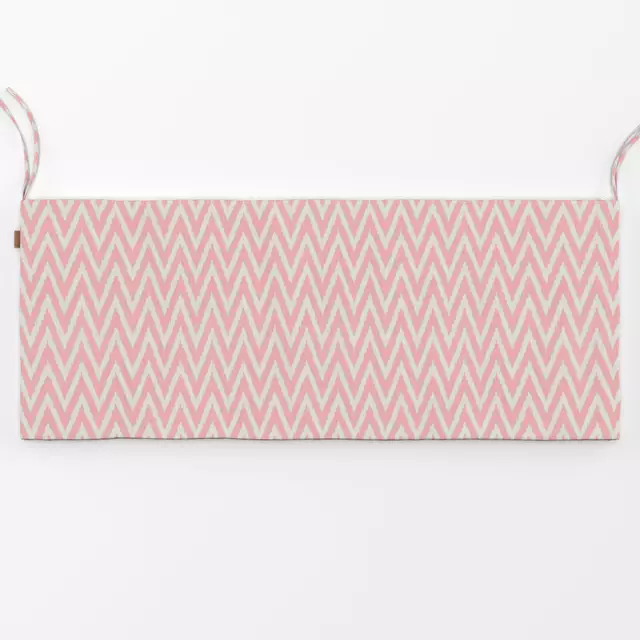 Bankauflage Zigzag Ikat Rose
