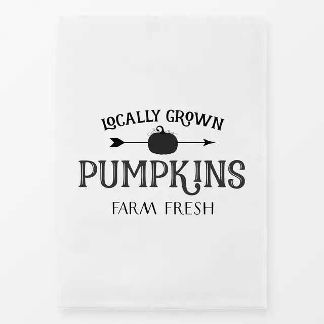 Geschirrtuch Farm Fresh Pumpkins