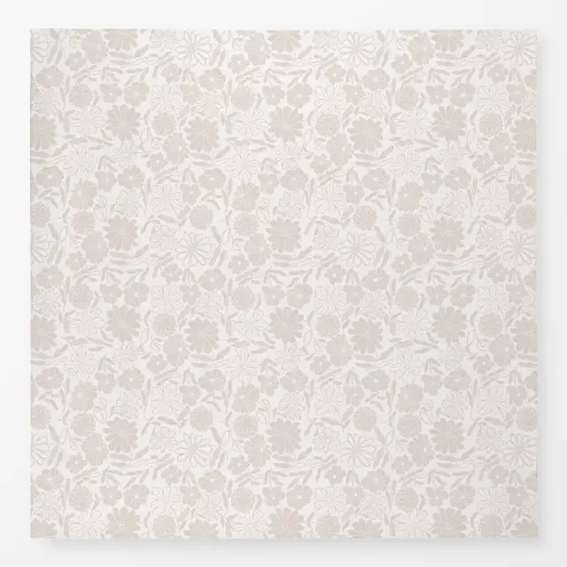 Tischdecke Wildflowers beige creme