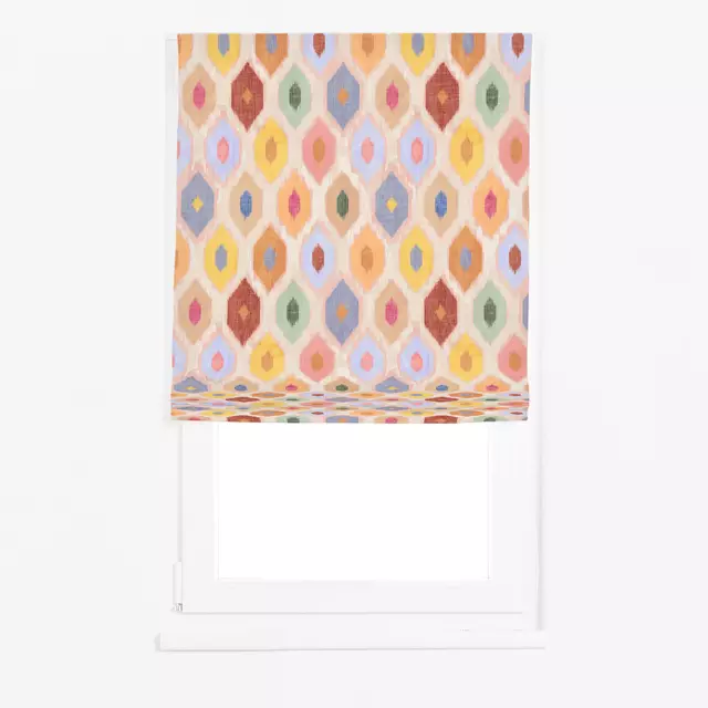 Rhombus Ikat Colorful