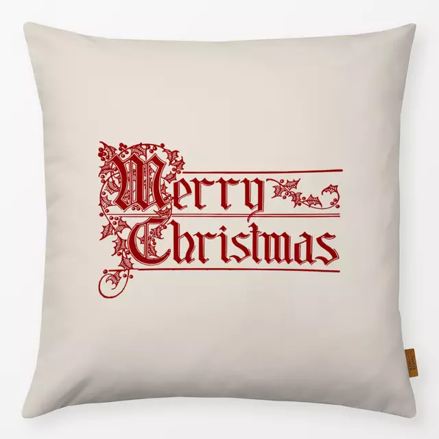 Kissen Vintage Merry Christmas