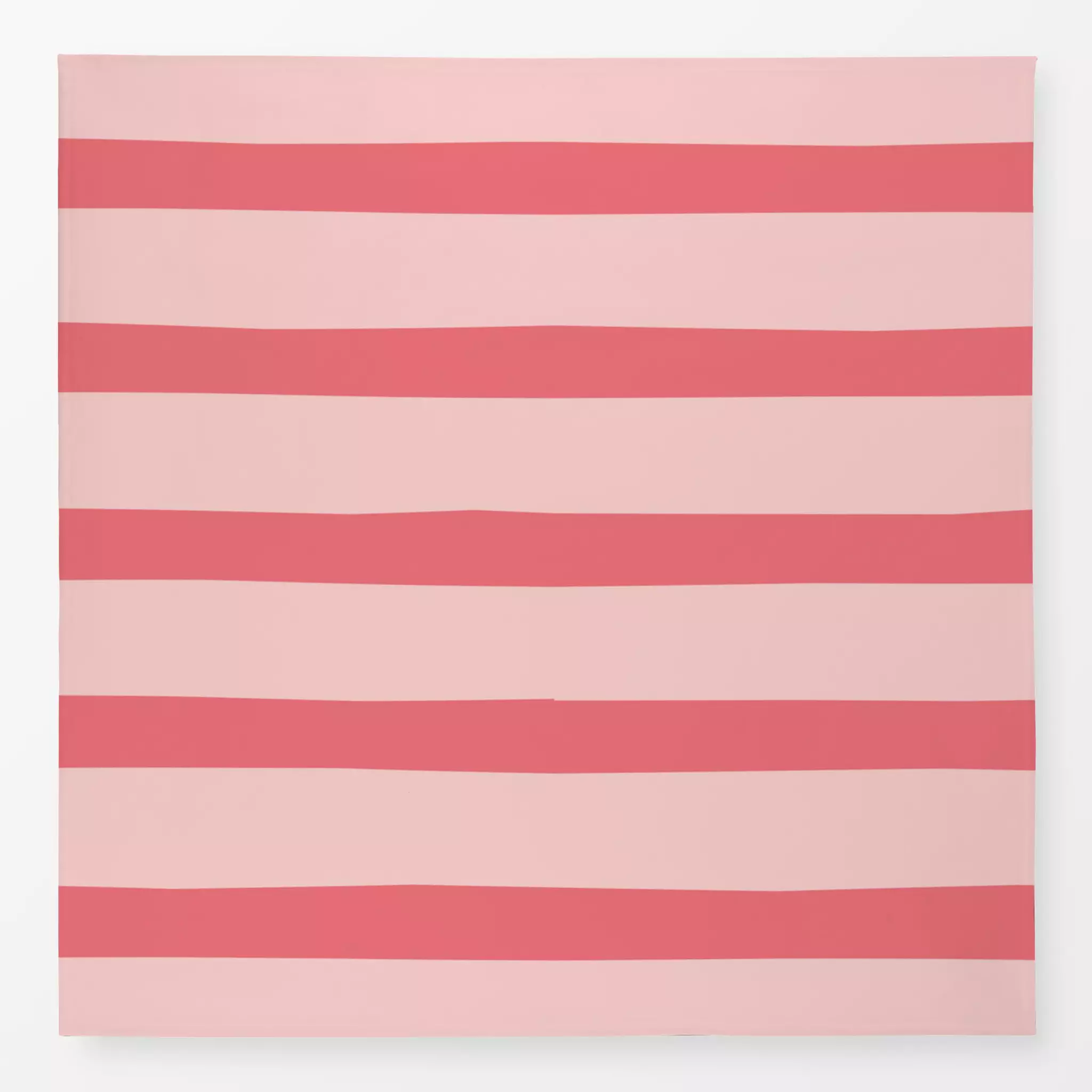 Tischdecke Streifen rosa Erdbeereis Streifen rosa Erdbeereis