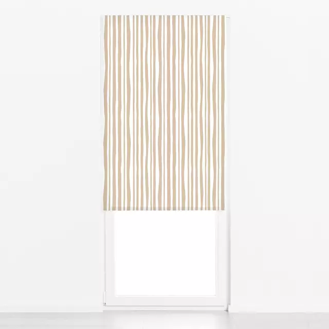 Raffrollo Seagrass Stripes sand