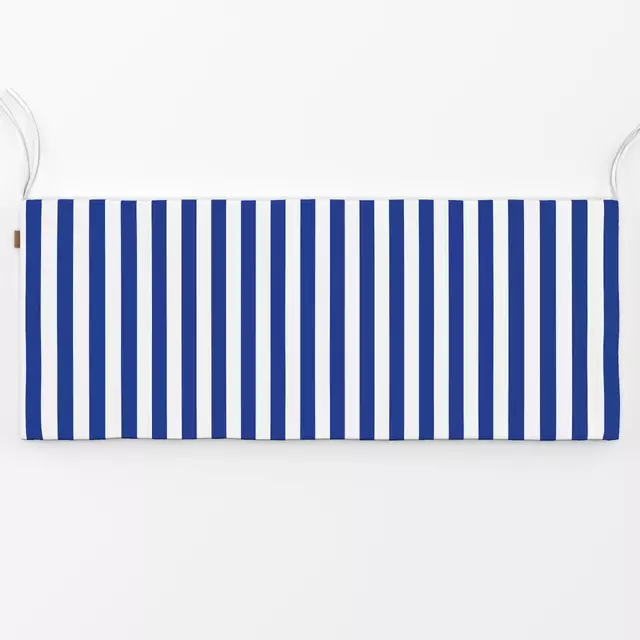 Bankauflage Stripes Coco | blau