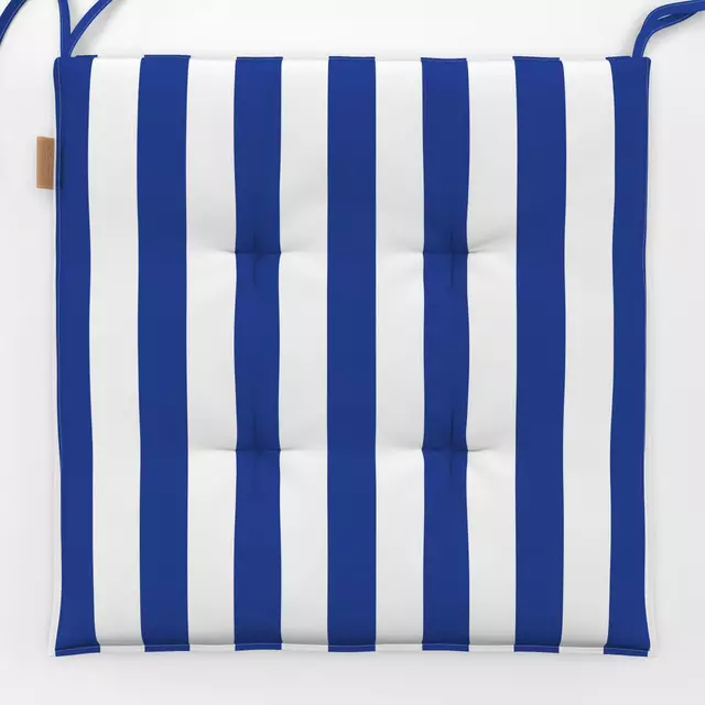 Sitzkissen Stripes Coco | blau