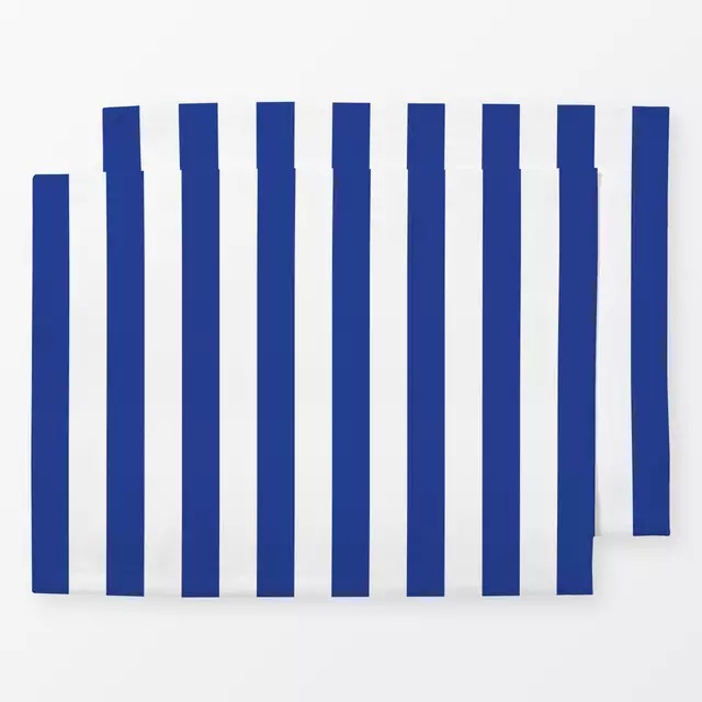Tischset Stripes Coco | blau