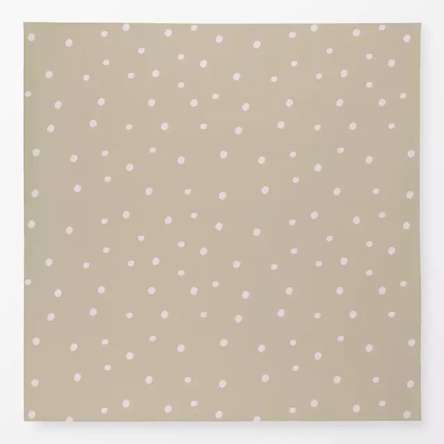 Tischdecke Dots Beige