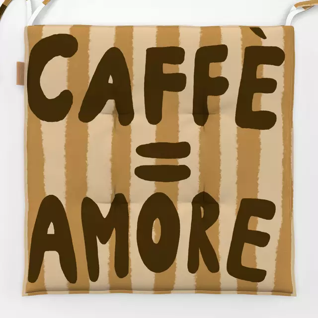 Sitzkissen Caffé Amore