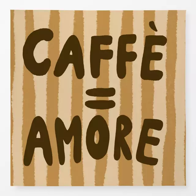 Tischdecke Caffé Amore