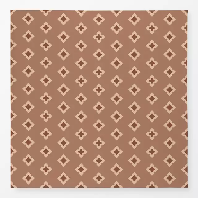 Tischdecke Oriental Shapes terracotta