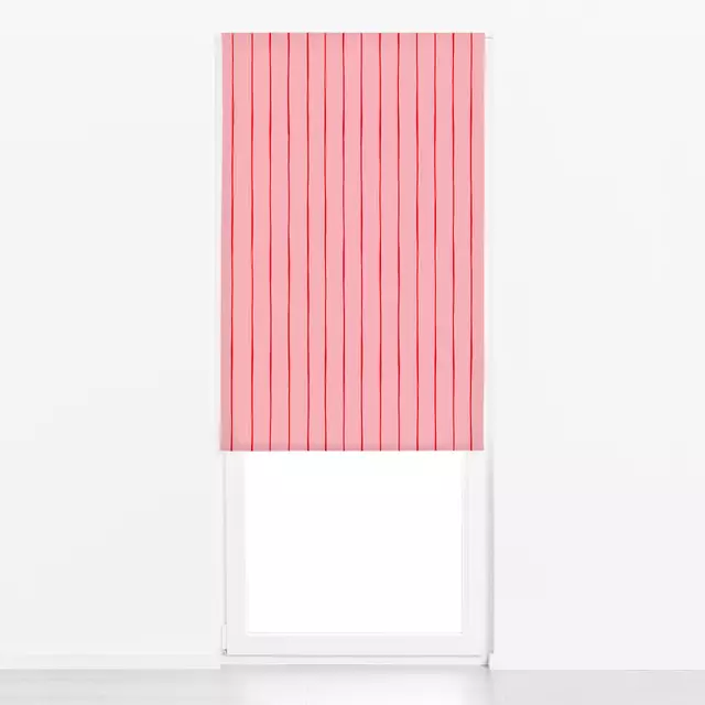 Raffrollo Pink Stripes
