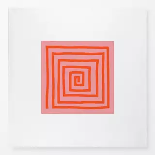 Tischdecke Labyrinth Rosa