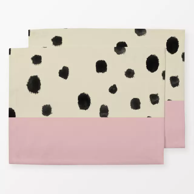 Tischset Dots and Rose 2020